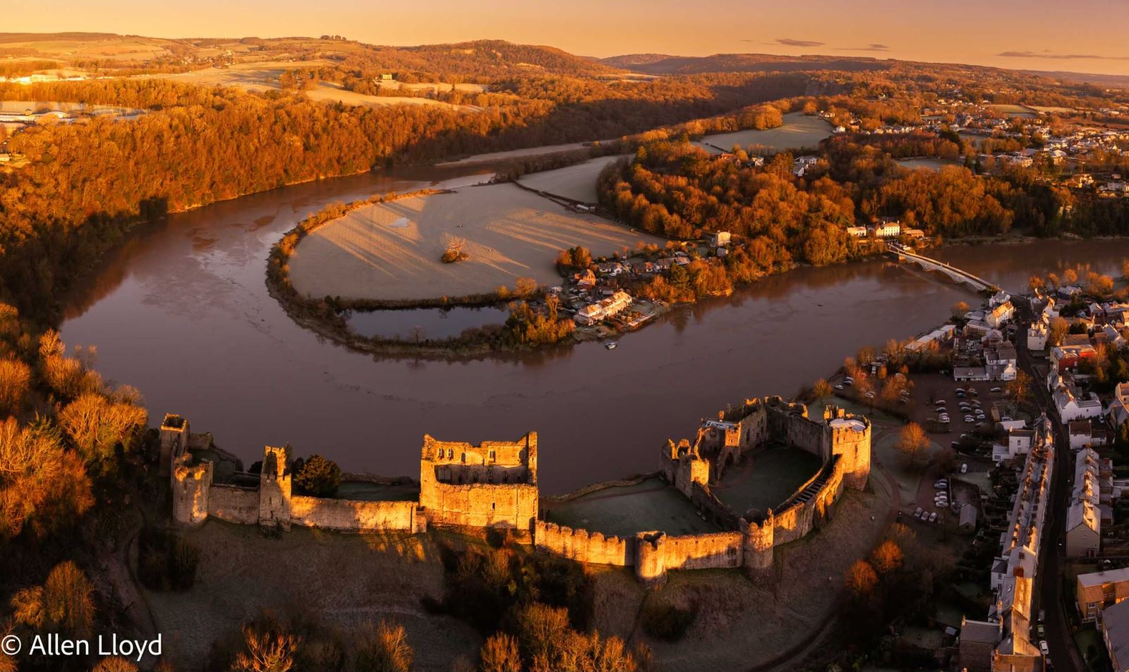 Chepstow Castle by Allen Lloyd